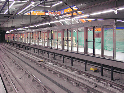 Puertas automaticas en andenes Puertas automaticas en andenes