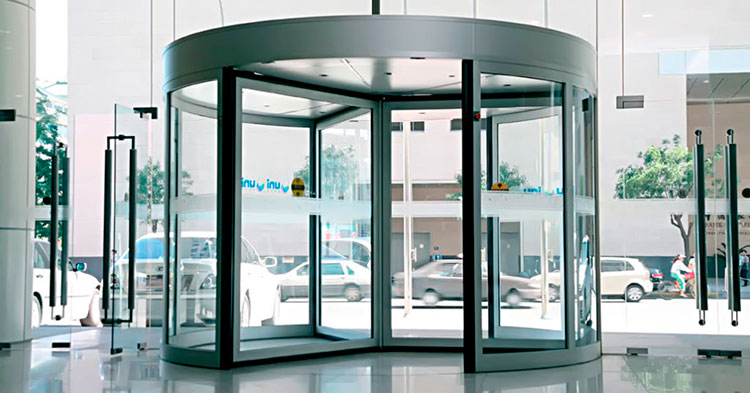 Puertas automáticas giratorias Puertas automáticas giratorias