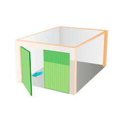 Mantenimiento de puertas de garaje - Puerta abatible