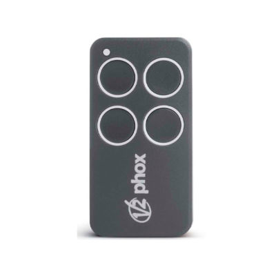 Tipos de mandos para puertas de garaje seccionales - mando garaje v4 phox 433 868 Mando de garaje V2 PHOX 4 botones