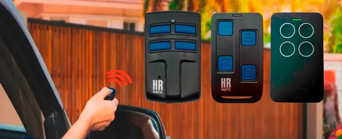Mandos de garaje universales -