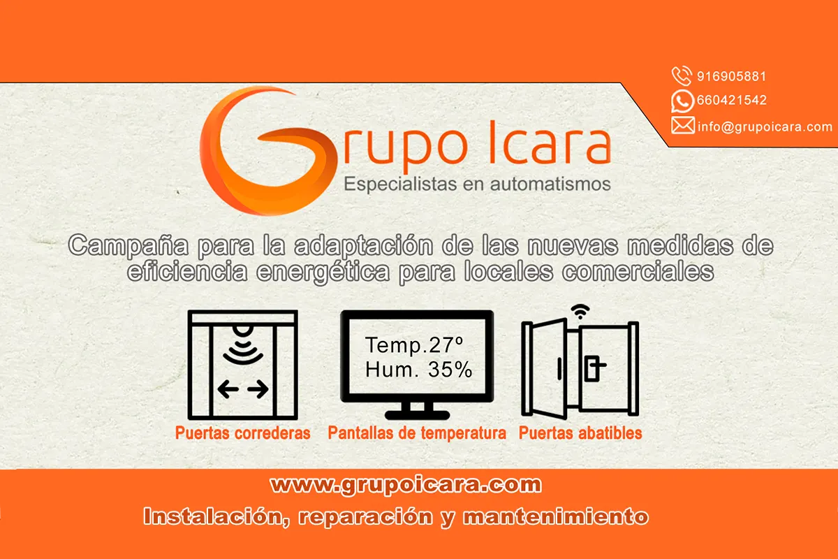 El ahorro energético gracias a las puertas automáticas para locales comerciales articulo blog