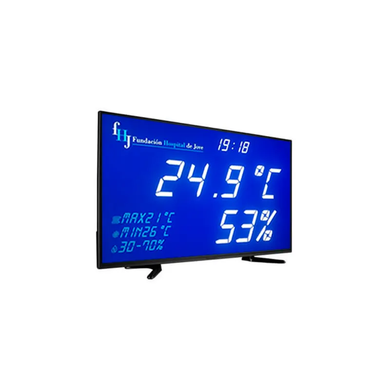 Pantalla de medición temperatura para comercios Plug & Play 32 pulgadas - medidor ambiental plug play 32 2 Pantalla de medición temperatura para comercios Plug & Play 32 pulgadas - Imagen 9