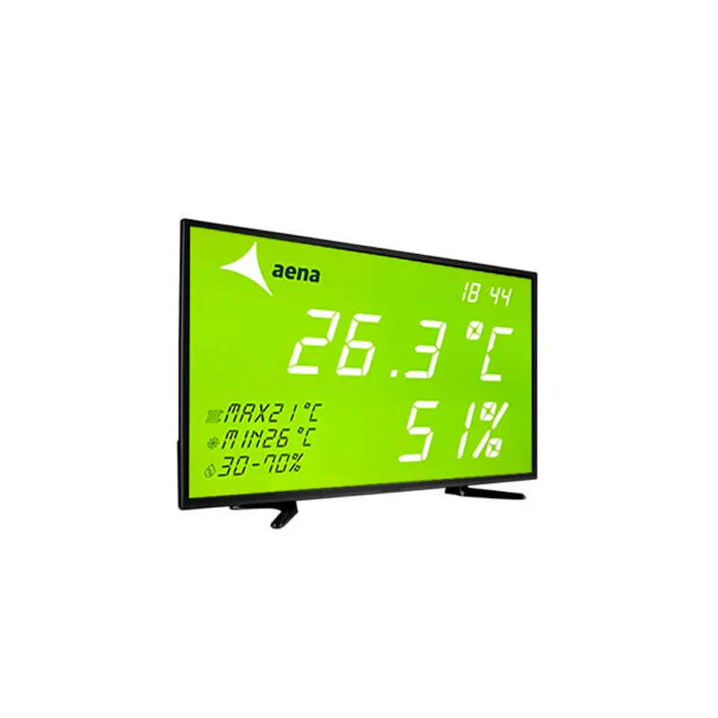 Pantalla de medición temperatura para comercios Plug & Play 32 pulgadas - medidor ambiental plug play 32 Pantalla de medición temperatura para comercios Plug & Play 32 pulgadas - Imagen 3