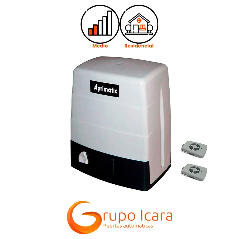 Kit Aprimatic ONDA 400/600/805 motor puerta corredera - aprimatic onda 400 1 Kit Aprimatic ONDA 400/600/805 motor puerta corredera