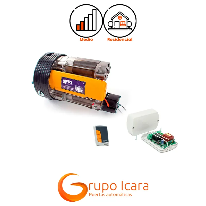 Kit motor enrollables VDS 300K kit vds roll 300k