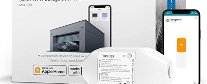Cómo convertir tu puerta de garaje en una puerta inteligente con el dispositivo Meross MSG100 -