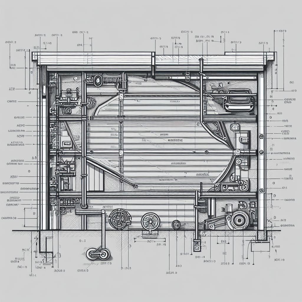 Descubre cómo se repara una puerta de garaje - reparar puertas de garaje 7 piezas puertas de garaje 7