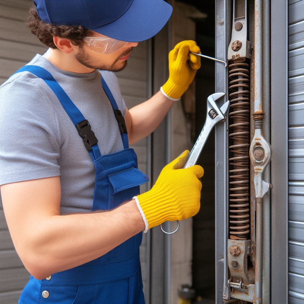 Descubre cómo se repara una puerta de garaje - reparar puertas de garaje 8 tecnico reparar puertas de garaje 8
