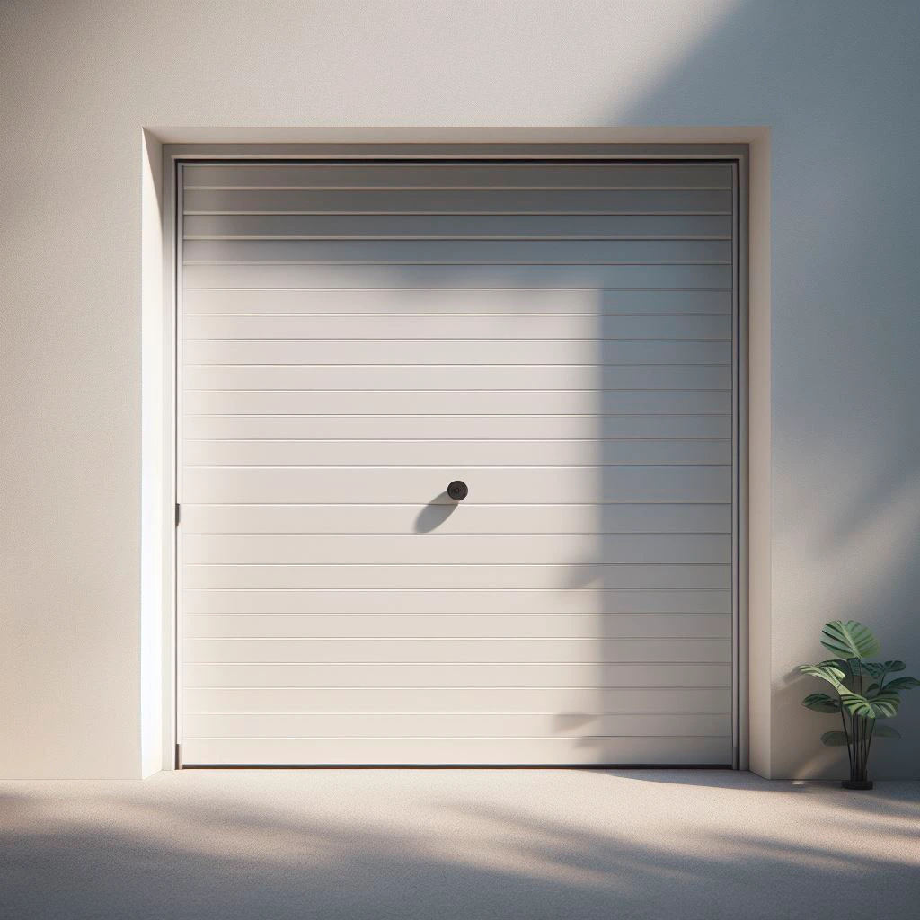 Puerta de garaje basculante Novil blanco 250 x 212.5 cm - puerta garaje basculante novil Puerta de garaje basculante Novil blanco 250 x 212.5 cm