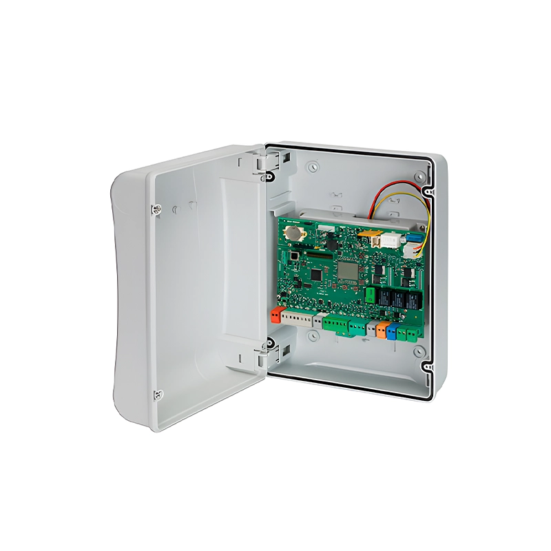 Cuadro de maniobras FAAC E124 puertas batientes con caja - cuadro maniobras faac e124 Cuadro de maniobras FAAC E124 para puertas abatibles