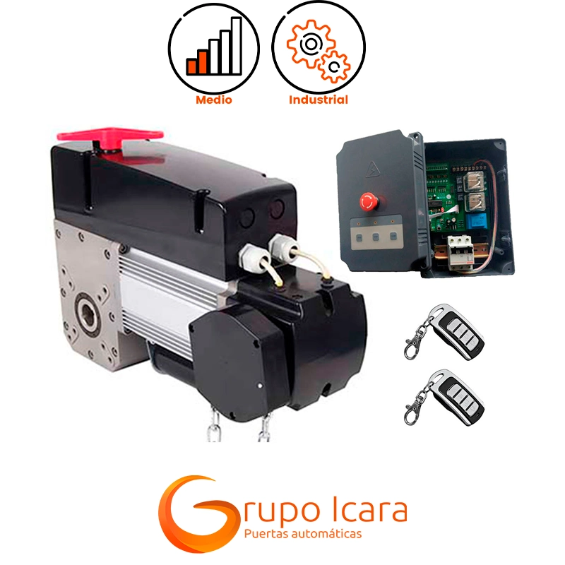 Kit motor VDS INDUS puertas seccionales industriales - kit motor vds indus puertas seccionales Kit de motor VDS INDUS para puertas seccionales industriales