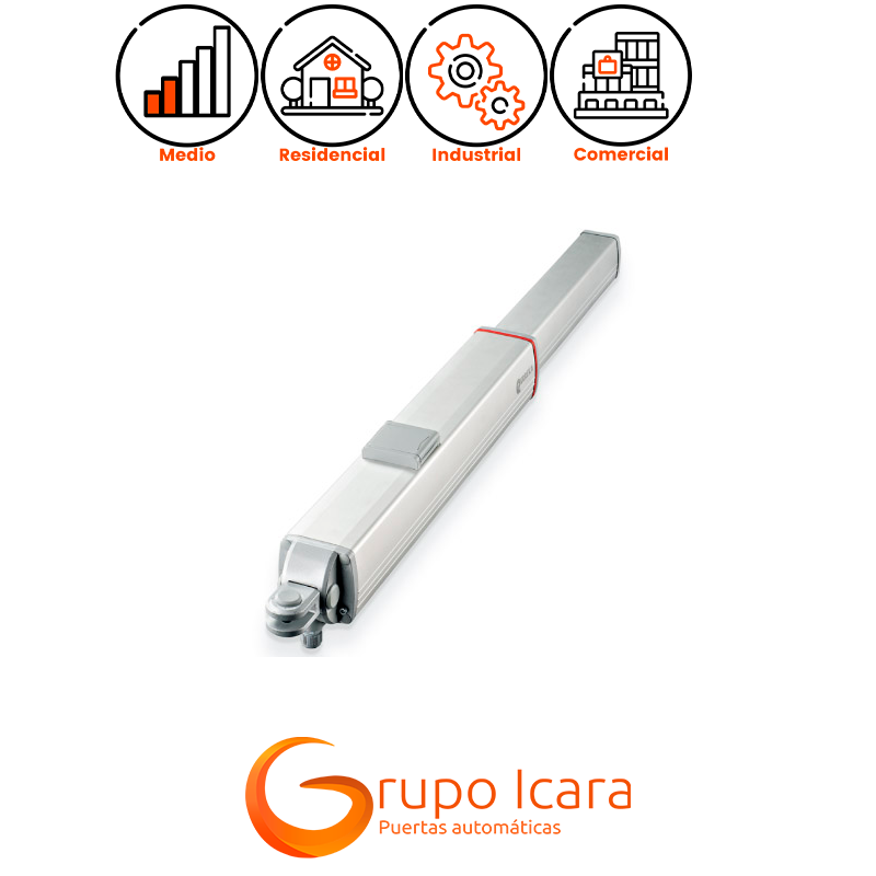 Motor ERREKA VULCAN puertas batientes (vástago 400 mm) - motor erreka vulcan puertas batientes vastago 400mm Motor ERREKA VULCAN puertas batientes (vástago 400 mm)