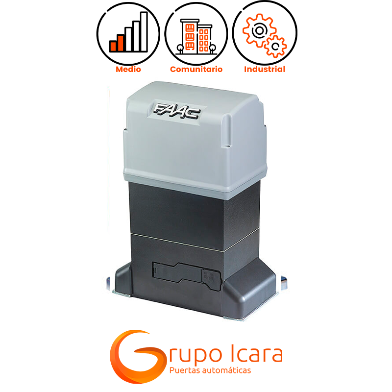 Motor FAAC 844 R 3PH puertas correderas - motor faac 844 r 3ph puertas correderas Motor FAAC 844 R 3PH puertas correderas
