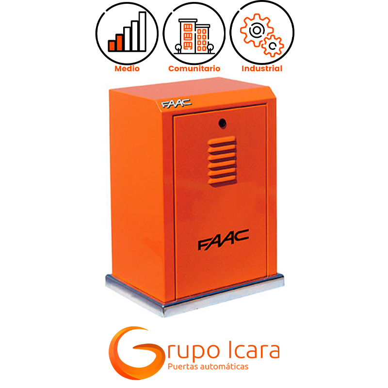 Motor FAAC 884 MC 3PH puertas correderas - motor faac 884 mc 3 ph puertas correderas Motor FAAC 884 MC 3PH puertas batientes