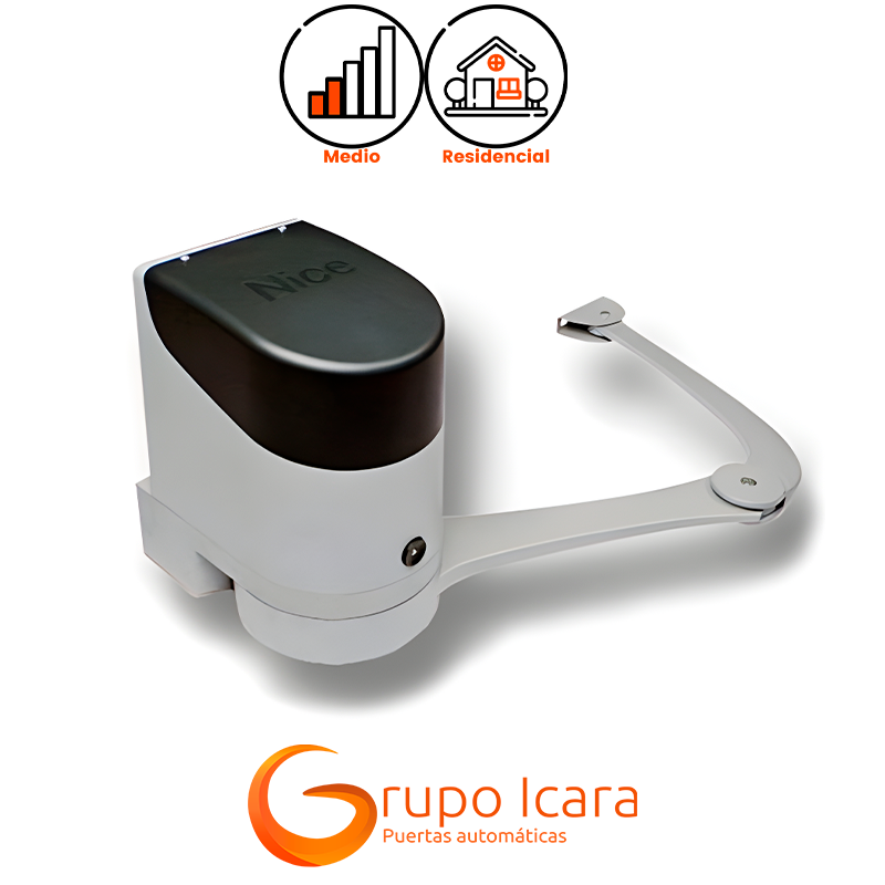 Motor Nice Hopp puertas batientes - motor nice hopp puertas batientes Motor Nice Hopp para puertas batientes y abatibles de garaje