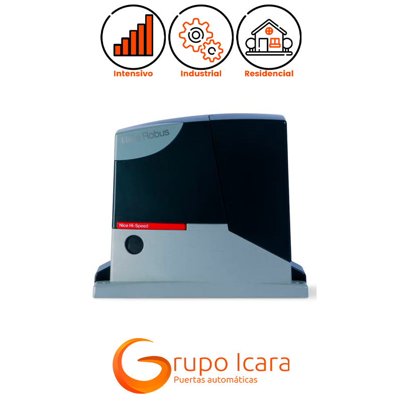 Motor Nice Robus 400/600/1000 puertas correderas - motor nice robus 400 600 1000 puertas correderas Motor Nice Robus 400/600/1000 puertas correderas