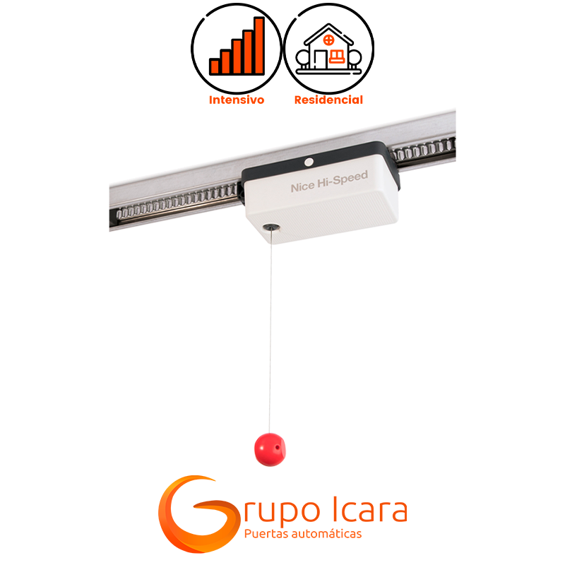 Motor Nice Spykit 650 HS BD puertas seccionales - motor nice spykit 650 puertas seccionales Motor Nice Spykit 650 HS BD para puertas seccionales de garaje