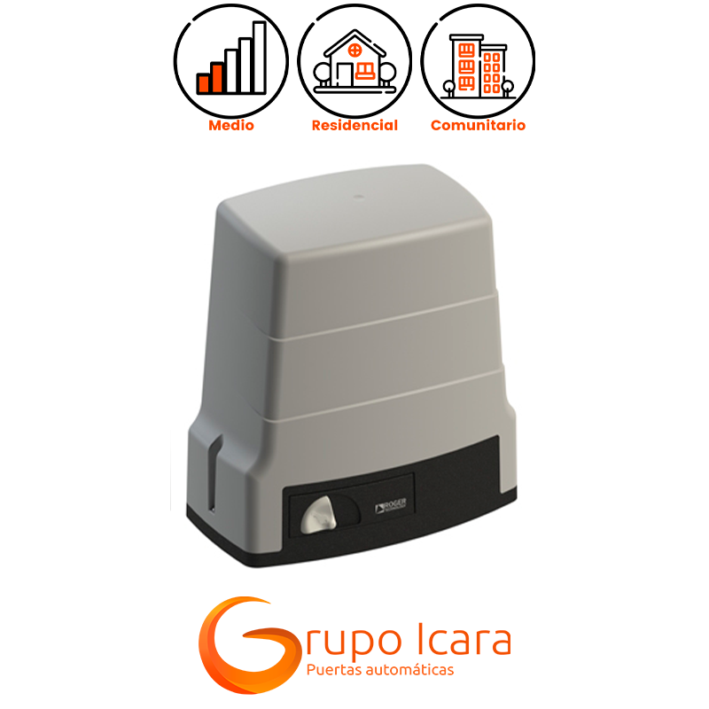 Motor ROGER BH30/804/R puertas correderas - motor roger bh30 804 r Motor ROGER BH30/804/R puertas correderas