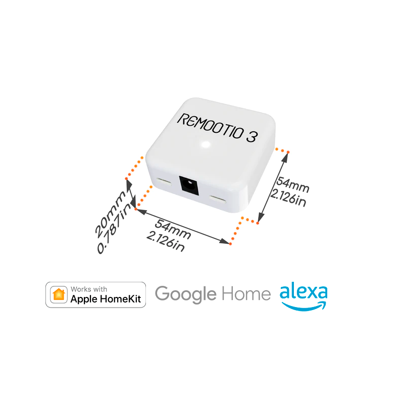Abridor inteligente Remotioo 3 para puertas de garaje - remotioo3 Abridor inteligente Remotioo 3 para puertas de garaje
