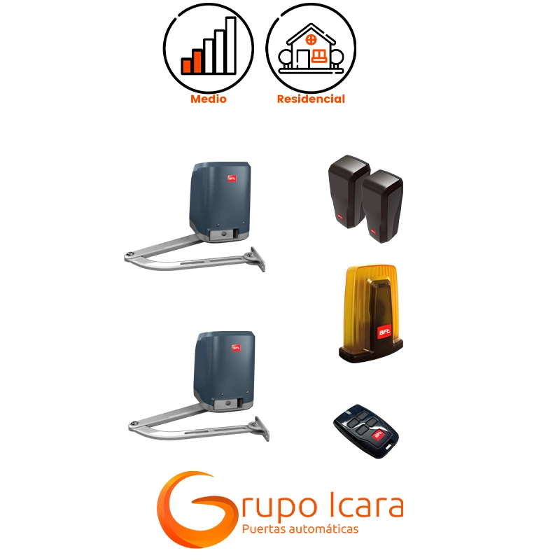 Kit motor BFT VIRGO SMART puertas batientes - kit motor bft virgo smart puertas batientes Kit motor BFT BFT VIRGO SMART puertas batientes