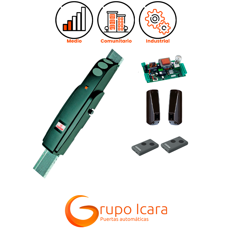 Kit motor Clemsa AB 10 BC puertas basculantes - kit motor clemsa ab10bc puertas basculantes Kit motor Clemsa AB 10 BC puertas basculantes