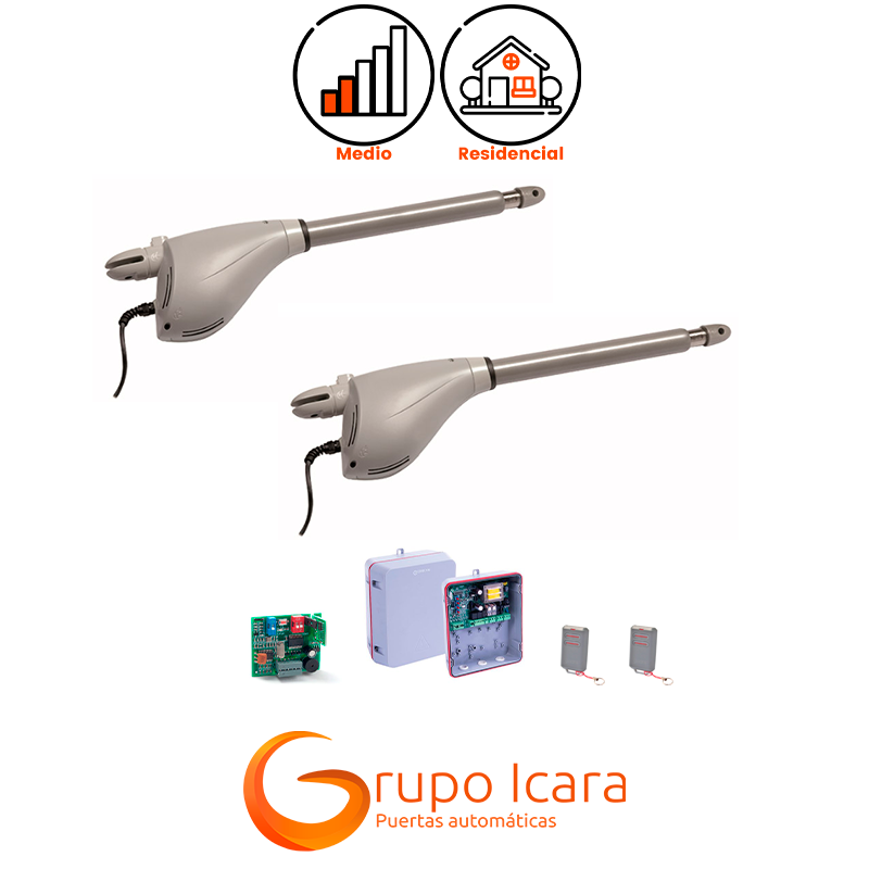 Kit motor Erreka CALYPSO10 puertas batientes - kit motor erreka calypso10 puertas batientes Kit motor Erreka CALYPSO10 puertas batientes