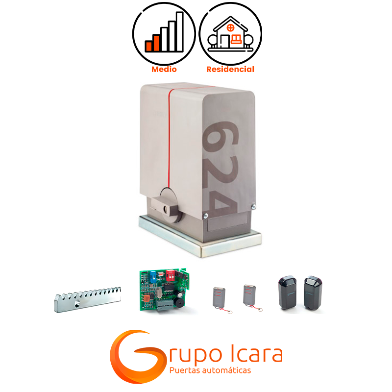 Kit de motor Erreka Lince puertas correderas - kit motor erreka lince puertas correderas Kit de motor Erreka Lince puertas correderas