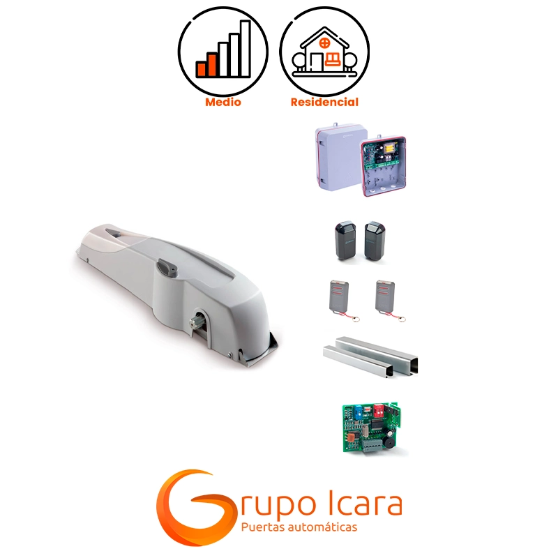 Kit motor Erreka Zeus 2 puertas basculantes - kit motor erreka zeus2 puertas basculantes Kit de motor Erreka Zeus 2 para puertas de garaje basculantes