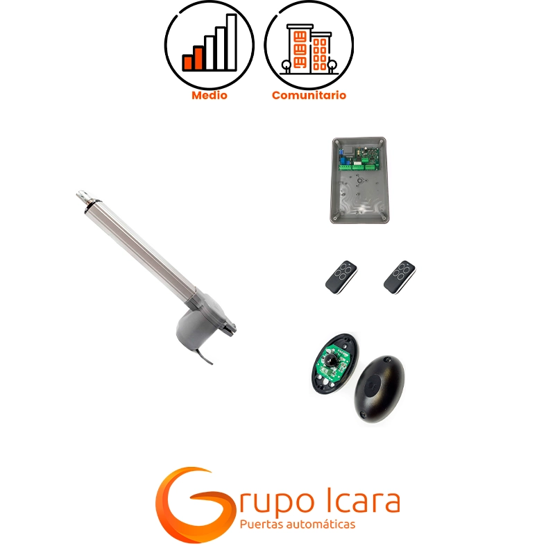 Kit motor VDS EGO puertas abatibles 1 hoja - kit motor vds ego 1 hoja puertas abatibles Kit motor VDS EGO puertas abatibles