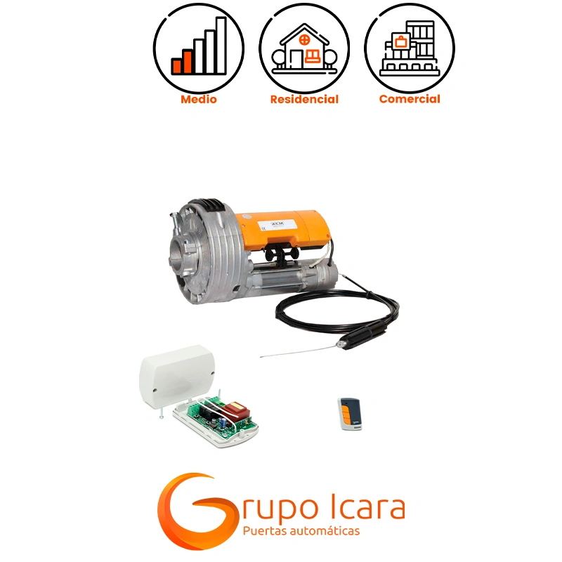 Kit motor TITAN 170 K FR puertas enrollables Kit motor TITAN 170 K FR puertas enrollables