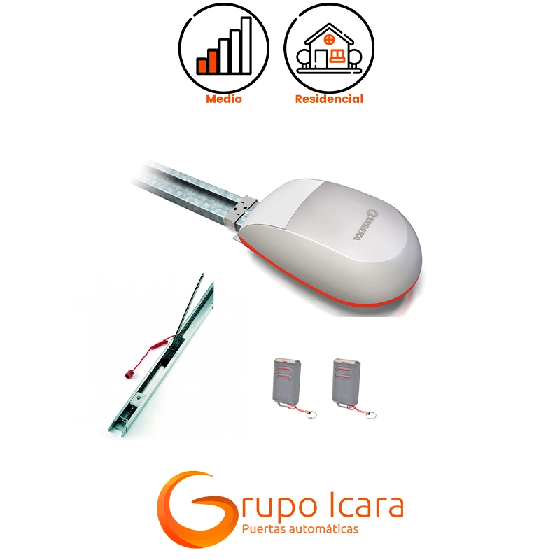 Kit motor Erreka Naos puertas seccionales - motor erreka naos puerta seccional Kit motor Erreka Naos puertas seccionales
