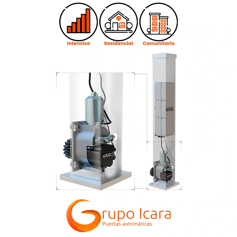 Motor FAAC C4000l puertas correderas - motor faac c4000l puertas correderas Motor FAAC C4000l puertas correderas