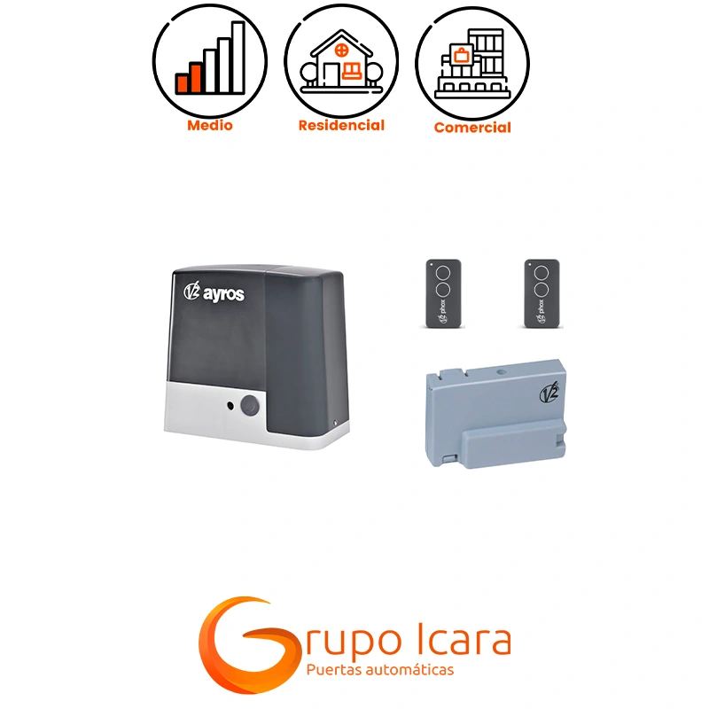 Kit Light V2 AYROS 24V/230V puertas correderas - kit light v2 ayros puertas correderas Kit Light V2 AYROS 600D-24V puertas correderas