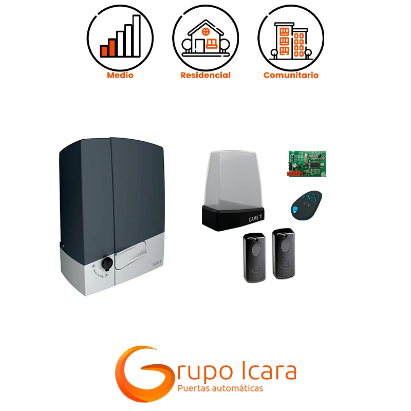 Kit motor CAME BXV puertas correderas - kit motor came bxv puertas correderas Kit motor CAME BXV puertas correderas