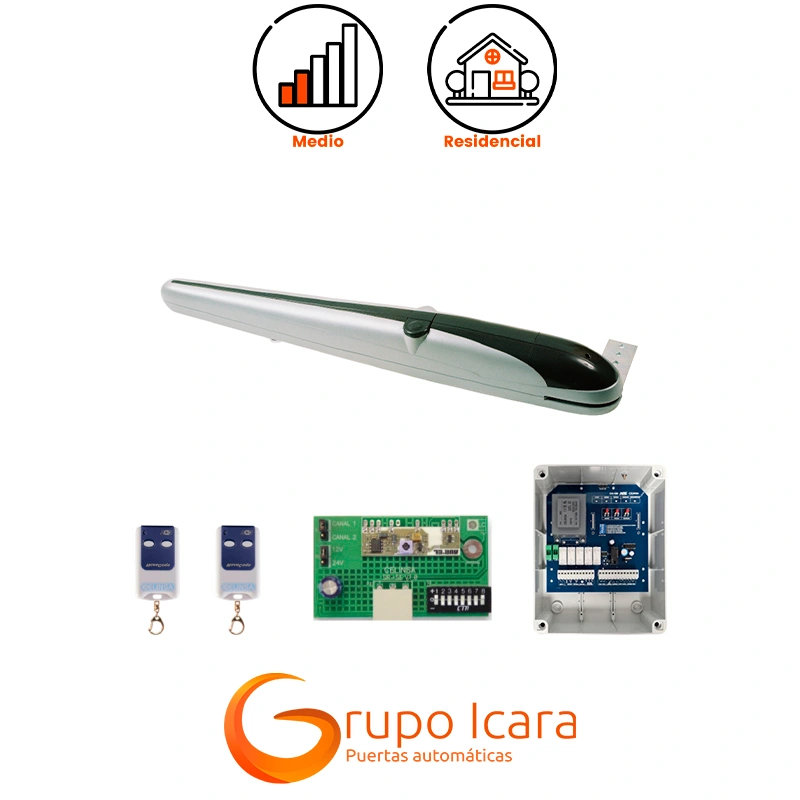 Kit motor Celinsa KRONOS 24 Vcc puertas batientes uso intensivo 1 hoja - kit motor celinsa krono 24 vcc intensivo puertas batientes Kit motor Celinsa KRONOS 24 Vcc puertas batientes uso intensivo