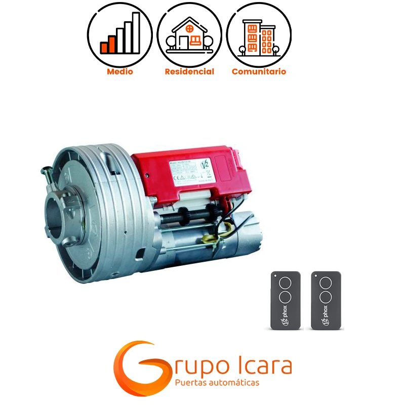 Kit motor V2 AGON puertas enrollables Kit motor V2 AGON puertas enrollables