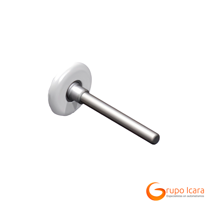 Rueda nylon con rodamiento para puerta seccional - rueda nylon puerta seccional Rueda nylon con rodamiento para puerta seccional