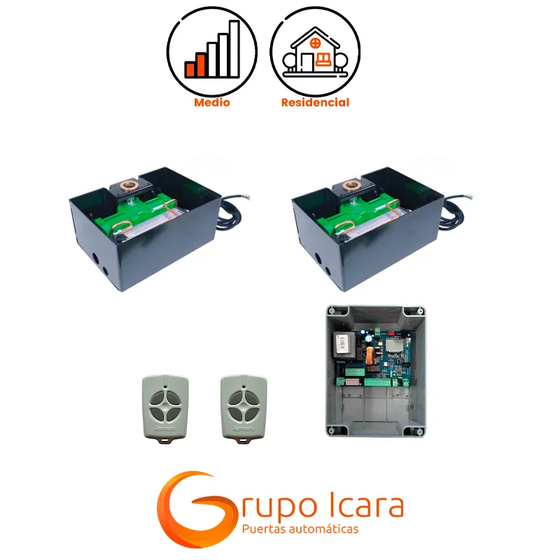 Kit motor Aprimatic ZT 71 puertas batientes