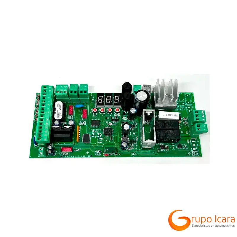 CAME ZL39B cuadro de maniobras - came zl39b barreras parking CAME ZL39B cuadro de maniobras