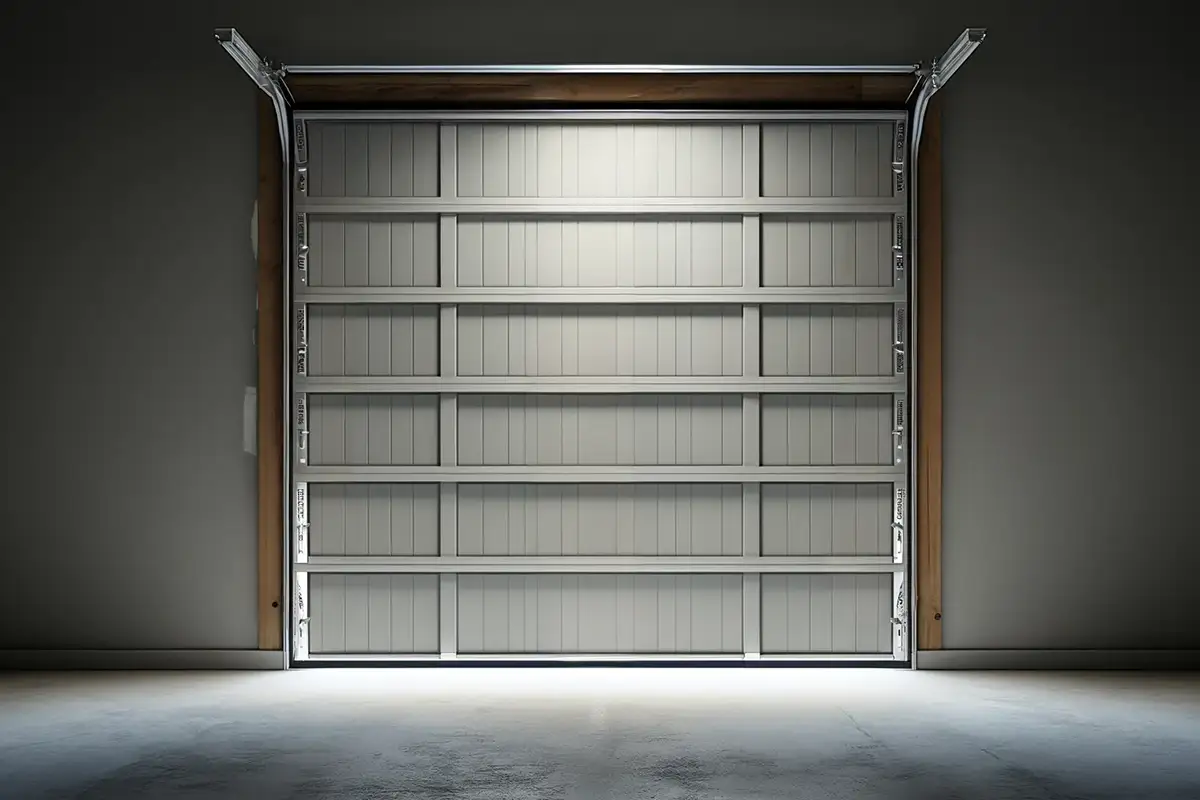 Sustitución de bisagras en puertas seccionales de garaje Sustitución de bisagras en puertas seccionales de garaje