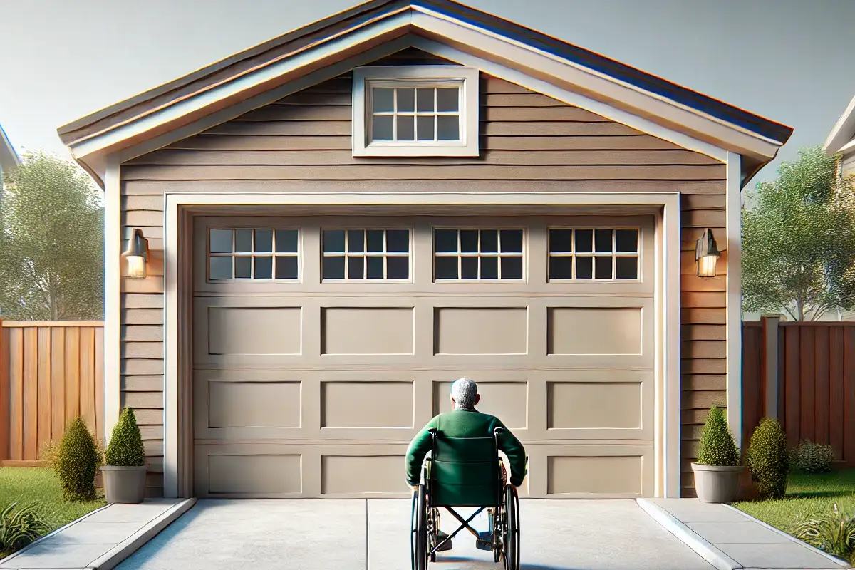 Adaptación de puertas de garaje para personas con movilidad reducida Adaptación de puertas de garaje para personas con movilidad reducida
